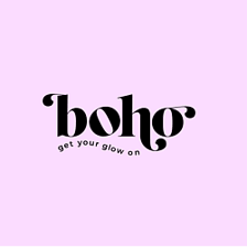 boho vegan cosmetics logo