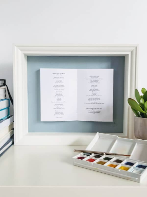 Favourite Song Picture Frame