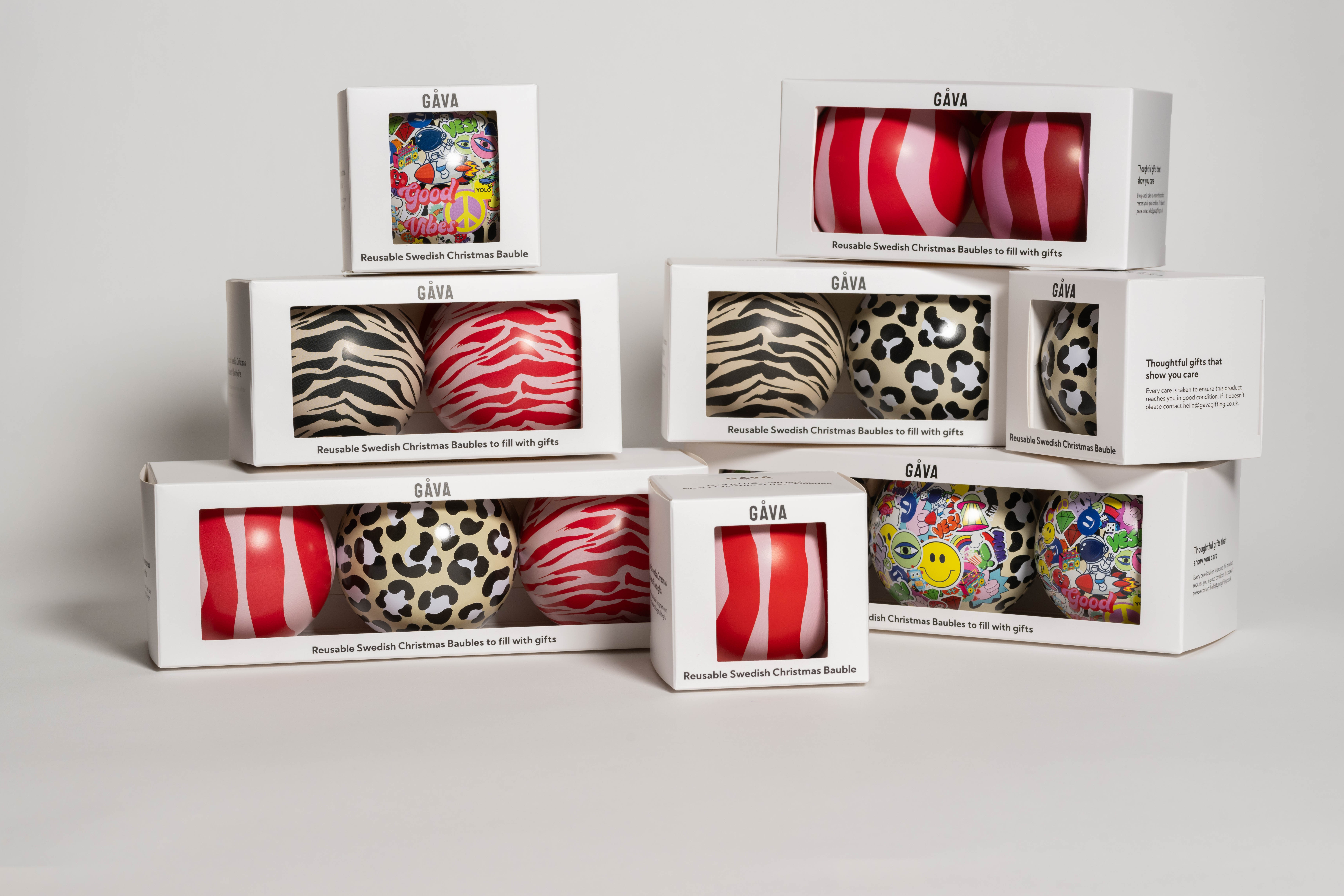 Design collection - Classic Scandi Reusable Baubles