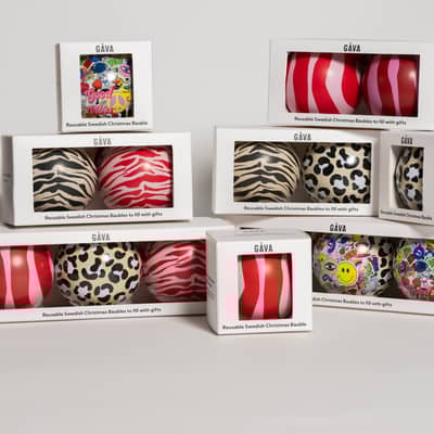 Design collection - Classic Scandi Reusable Baubles