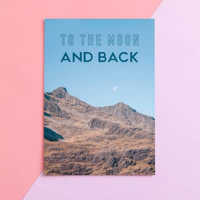 Neon Gray Somewhere Over the Rainbow Art Print