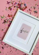 Fearless pastel print