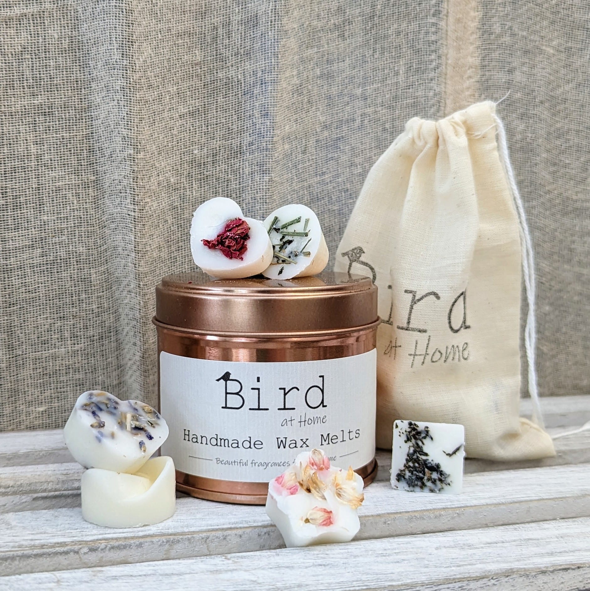 Bird at Home Wax Melt Tins & Gift Boxes