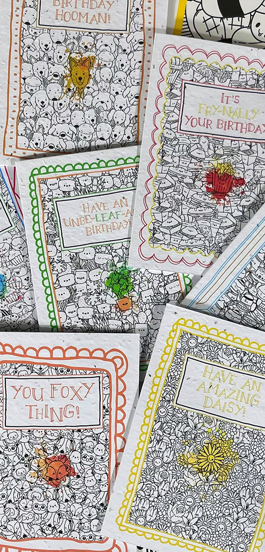 Seed Card Greetings Cards