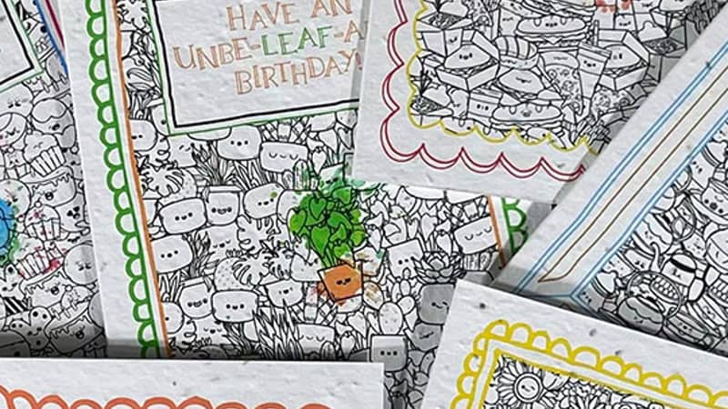 Seed Card Greetings Cards