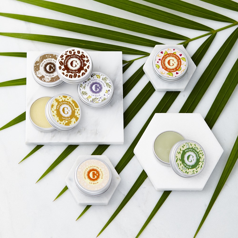 Some of our bestselling Cocktail Inspired Lip Balms