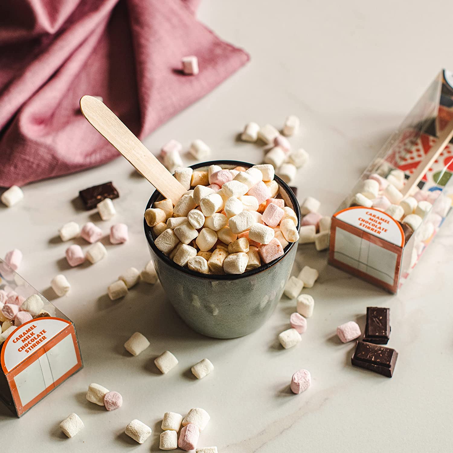 We create a wide range of exquisite hot chocolates