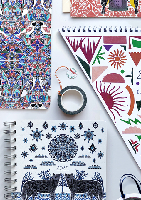 2018 Triangle Wall Calendar