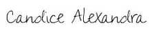 Candice Alexandra logo
