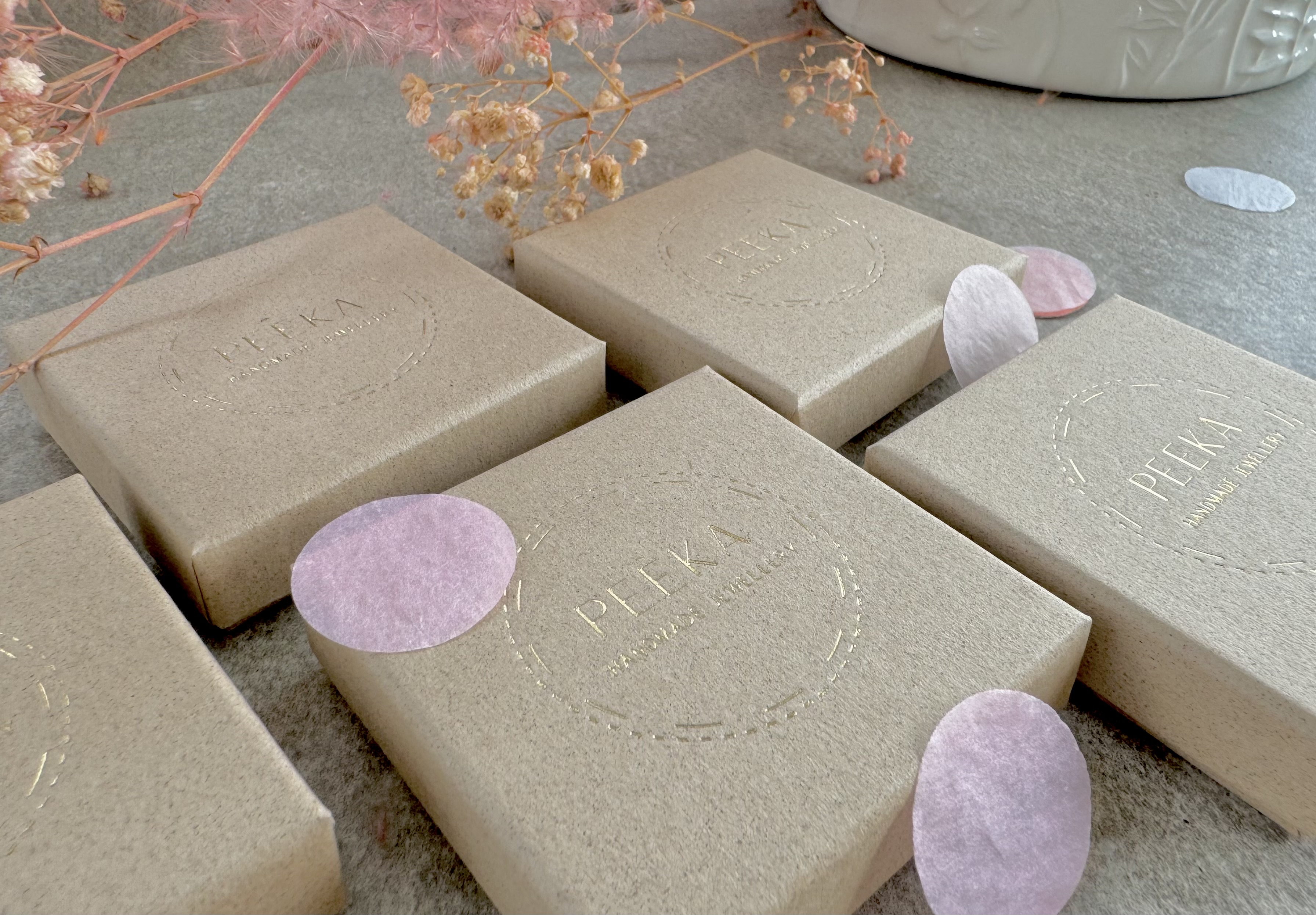 All orders come in an eco-friendly jewellery box and packaging