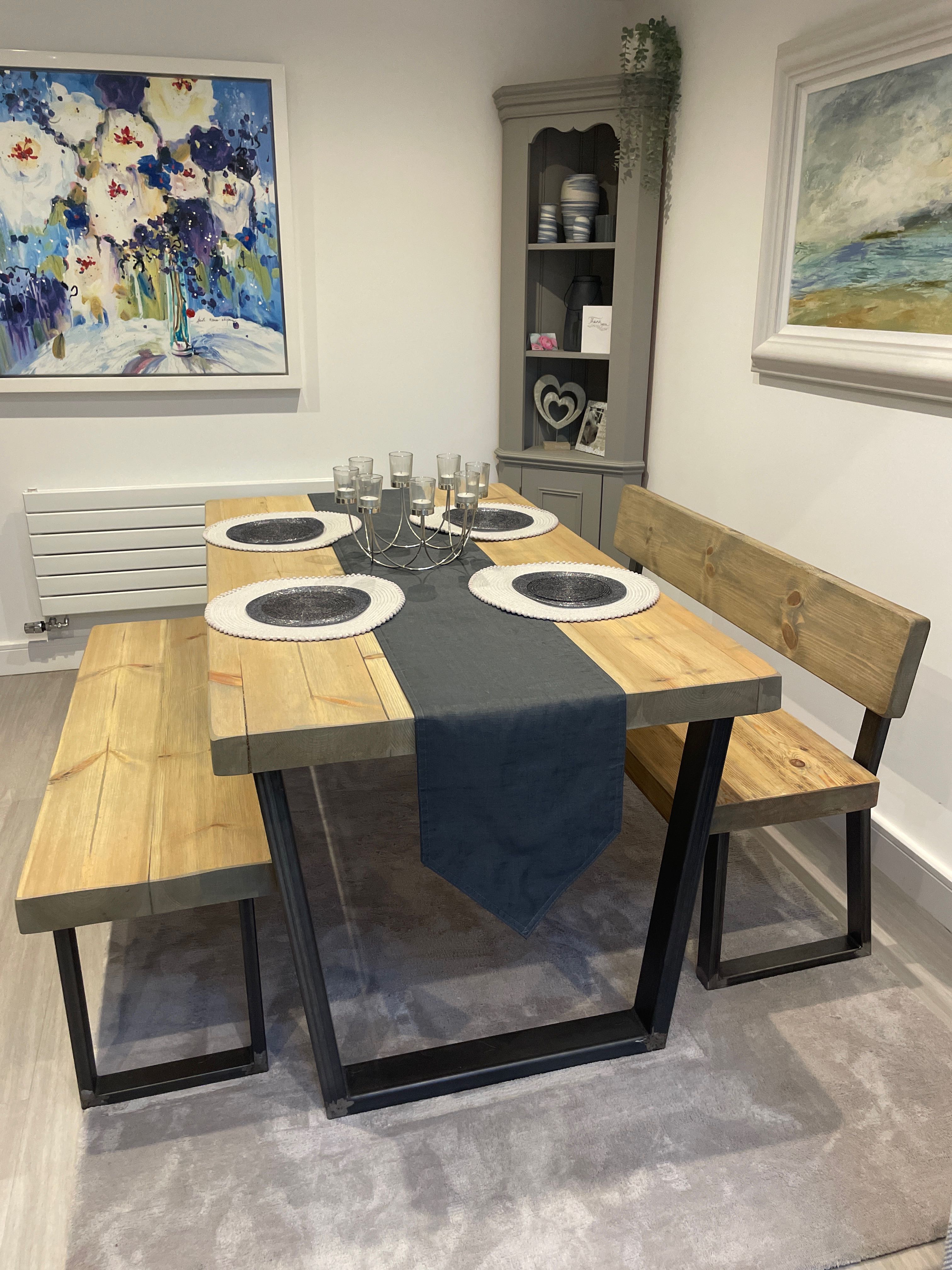 Chunky and Sturdy Table Set