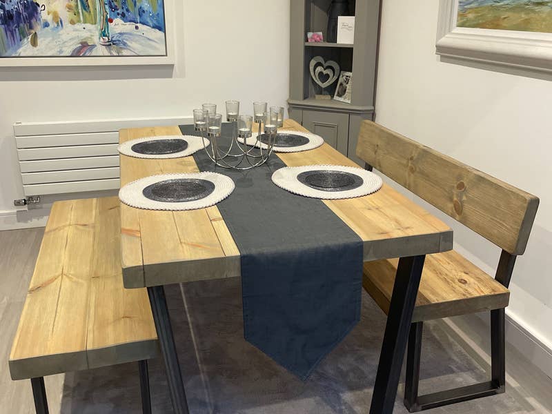 Chunky and Sturdy Table Set