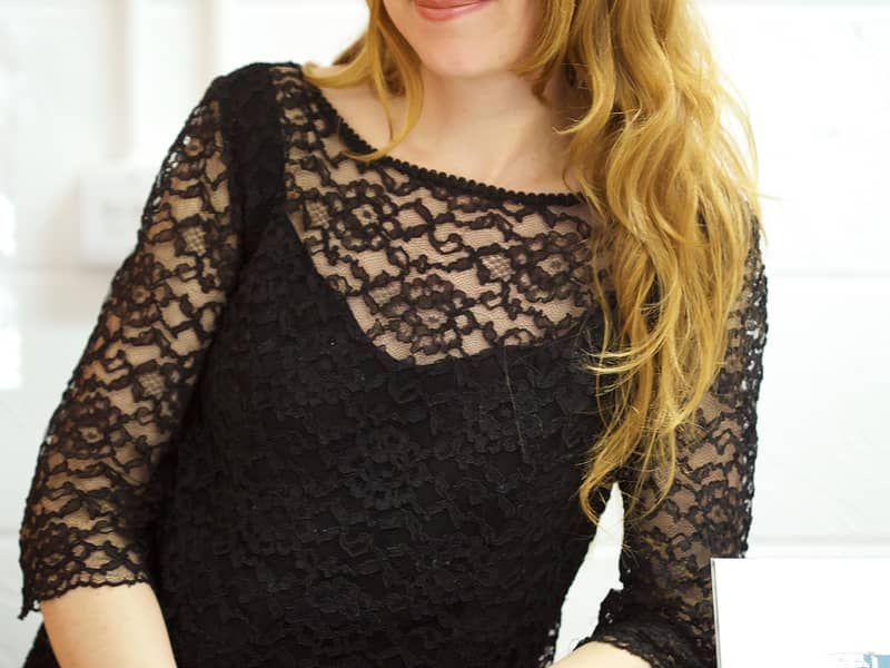 Kethi copeland portrait at my Open Studios show