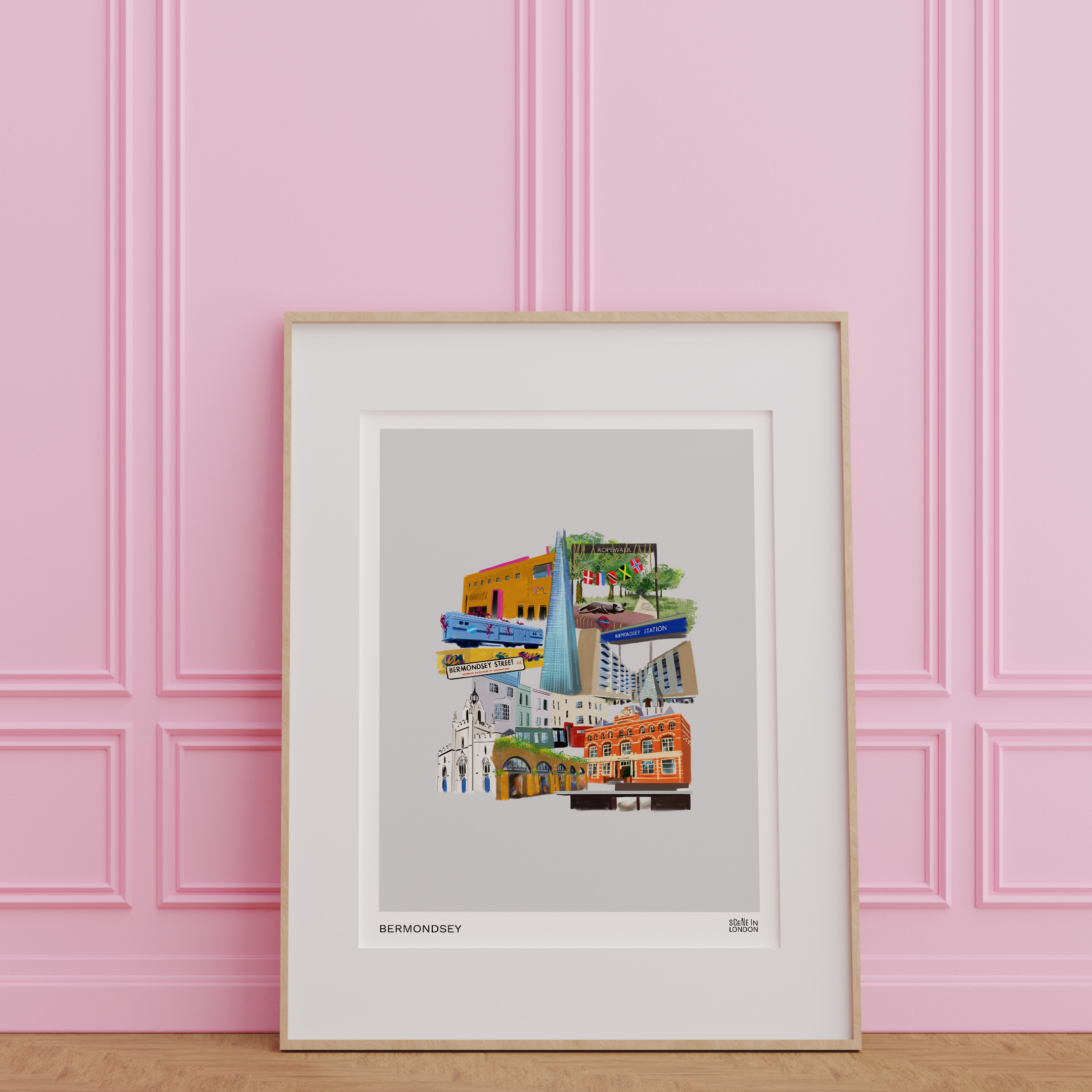 Bermondsey London Art Print 