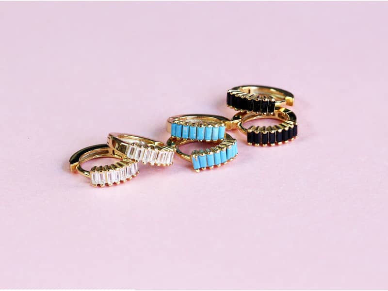 Sterling Silver Heart Drop Earrings