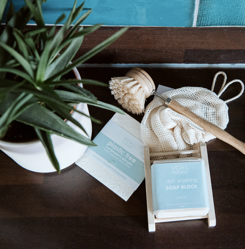 Plastic free kitchen set