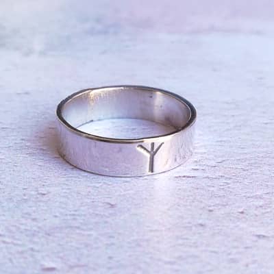 viking rune ring