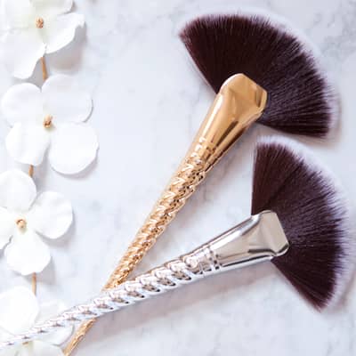 Fan Makeup Brush
