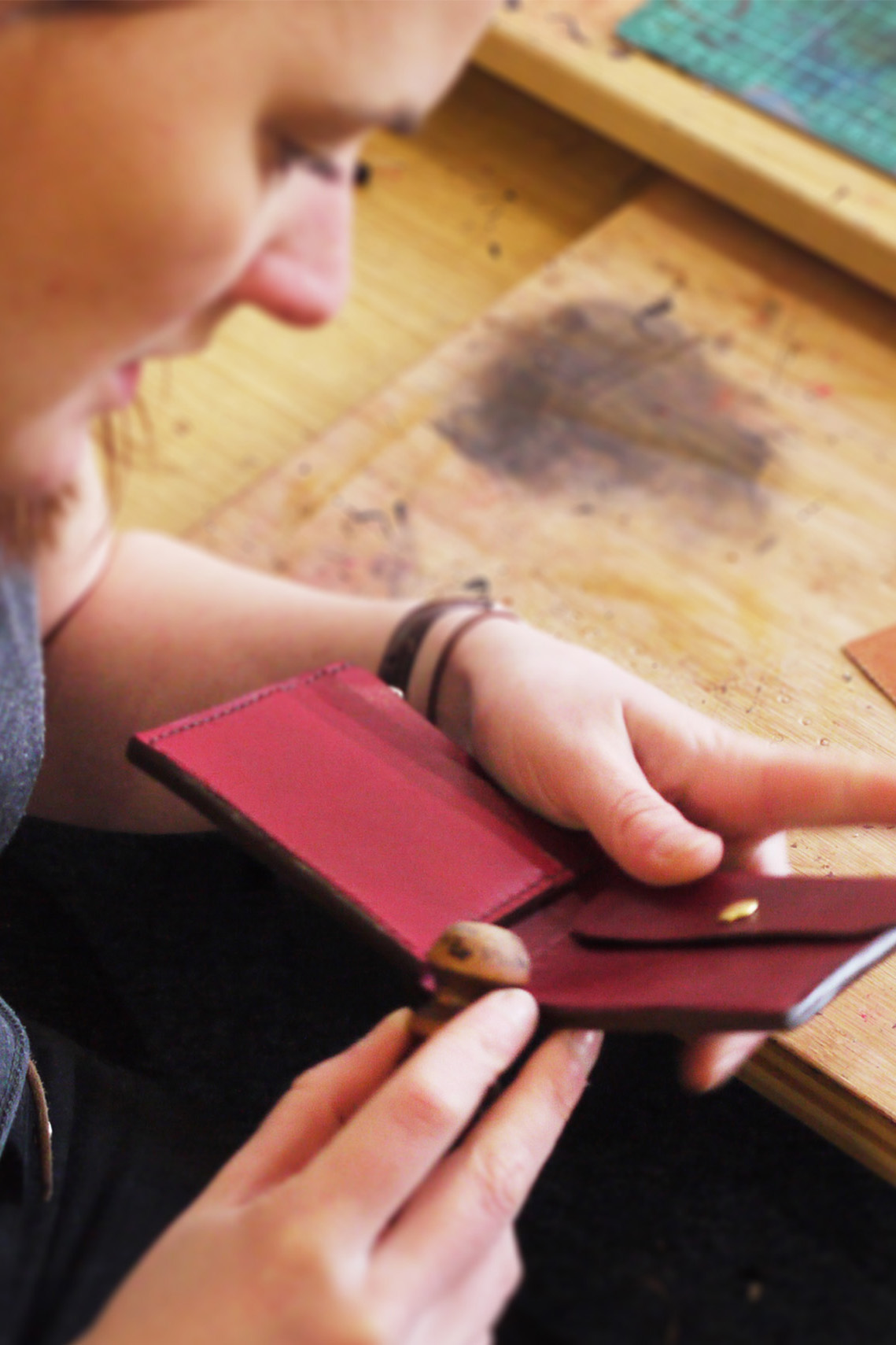 Applying the finished touches