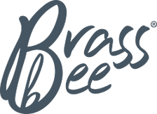 Brass bee logo