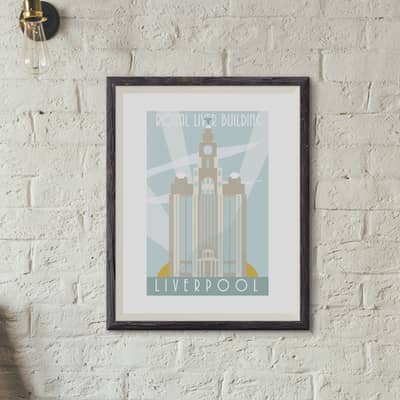 Liverpool Liver Building print