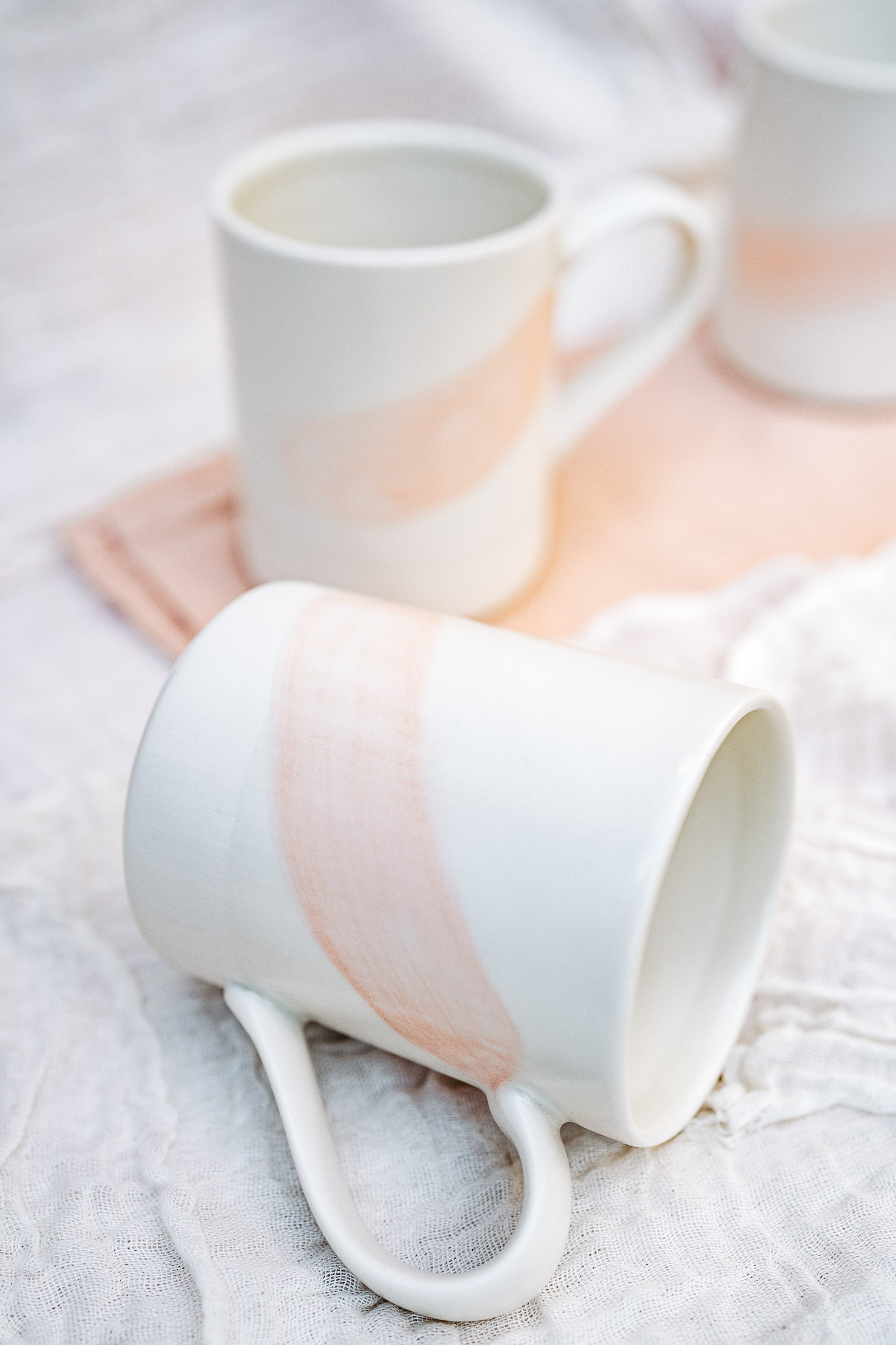 Porcelain Pebble vase