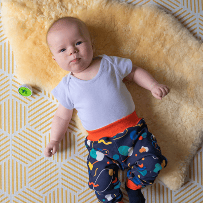 Abstract print baby joggers