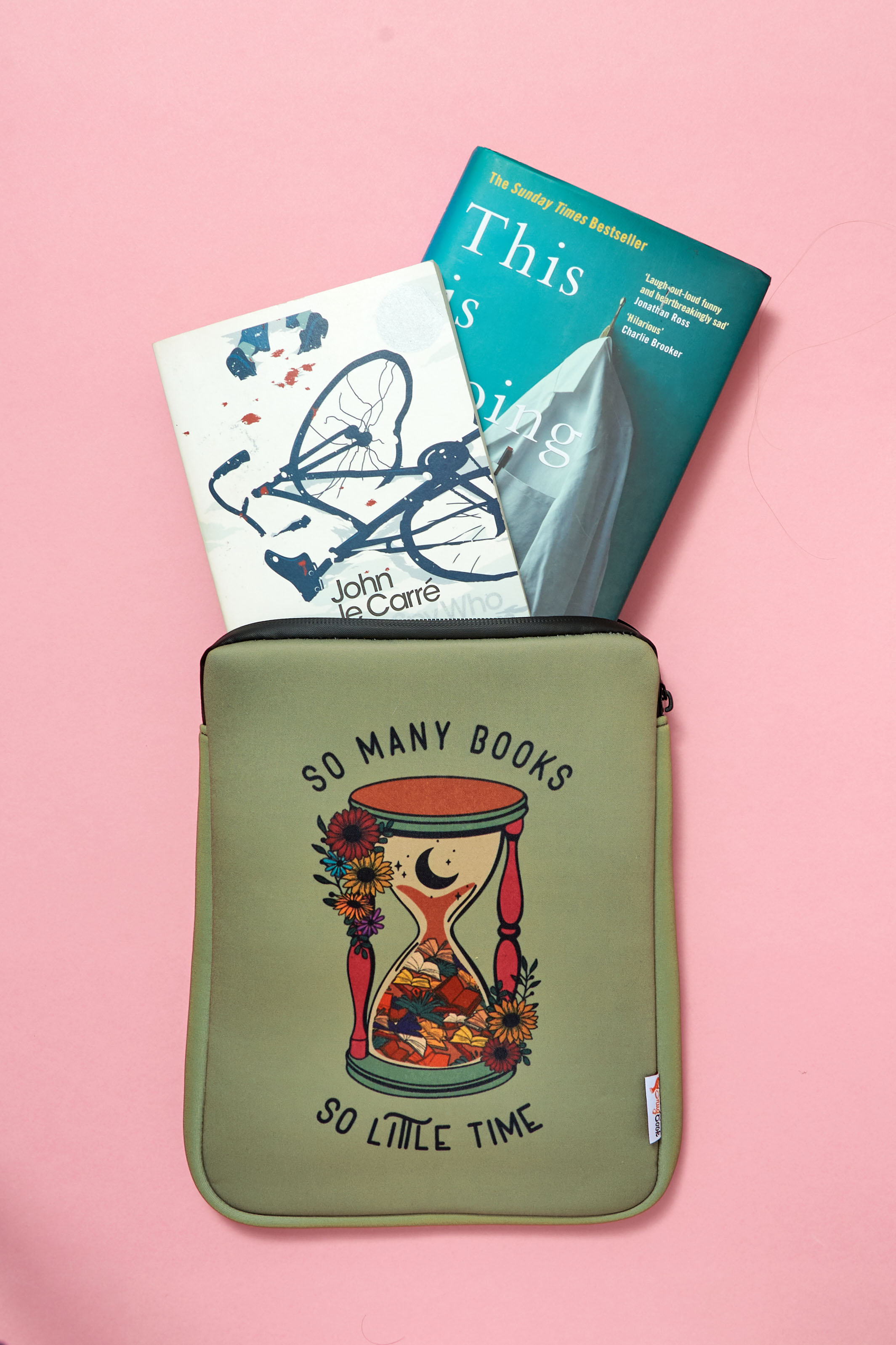 Book protection. So many books so little time. 