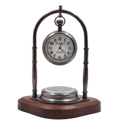 Desk Clock with Compass