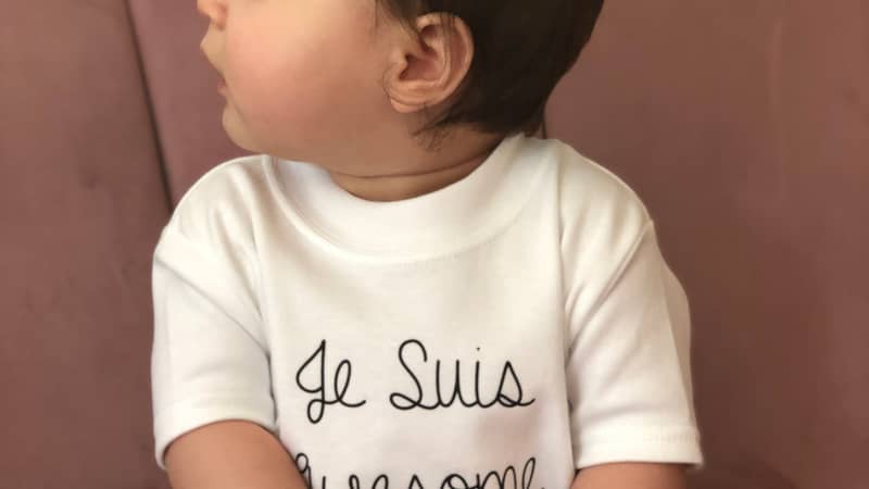 Bonjour Monochrome t-shirt