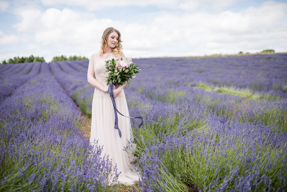 Silk Bouquet Ribbon Photo Credit Jane Beadnell