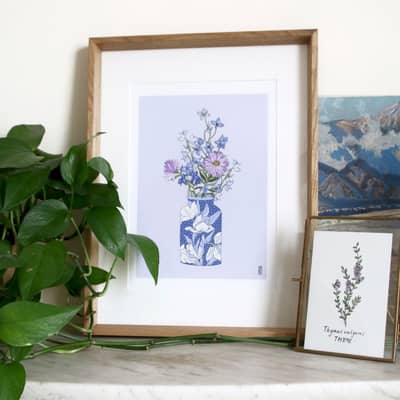 Useful Herbs Art Print