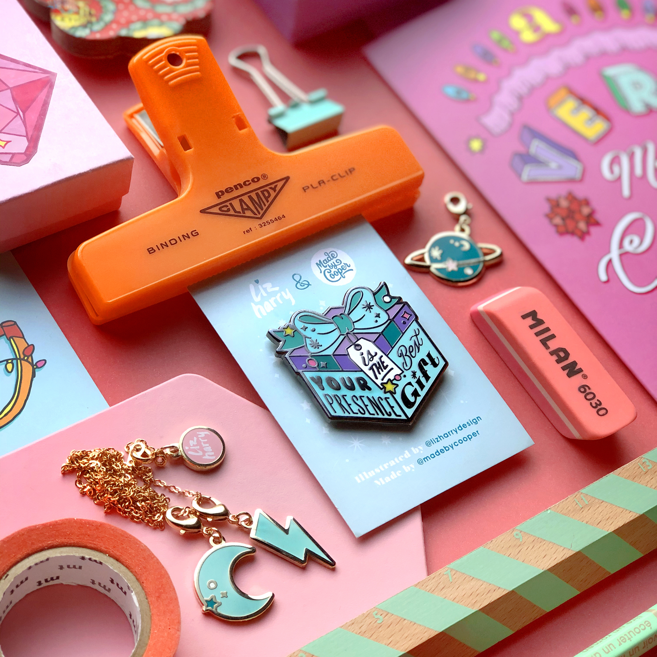 my love of colour comes through in my products