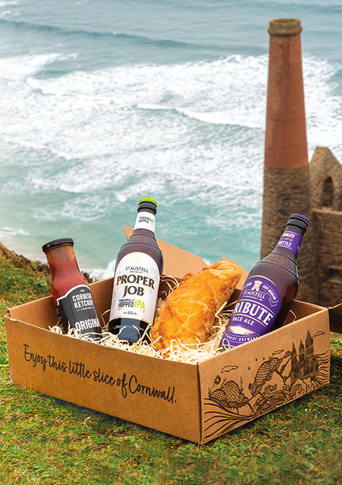 cornish pasty hamper ale ketchup wheal coates