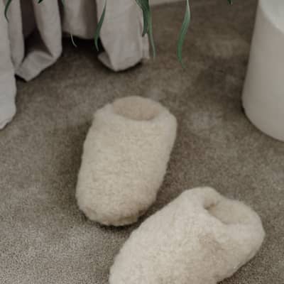 PURE MERINO WOOL SLIPPERS