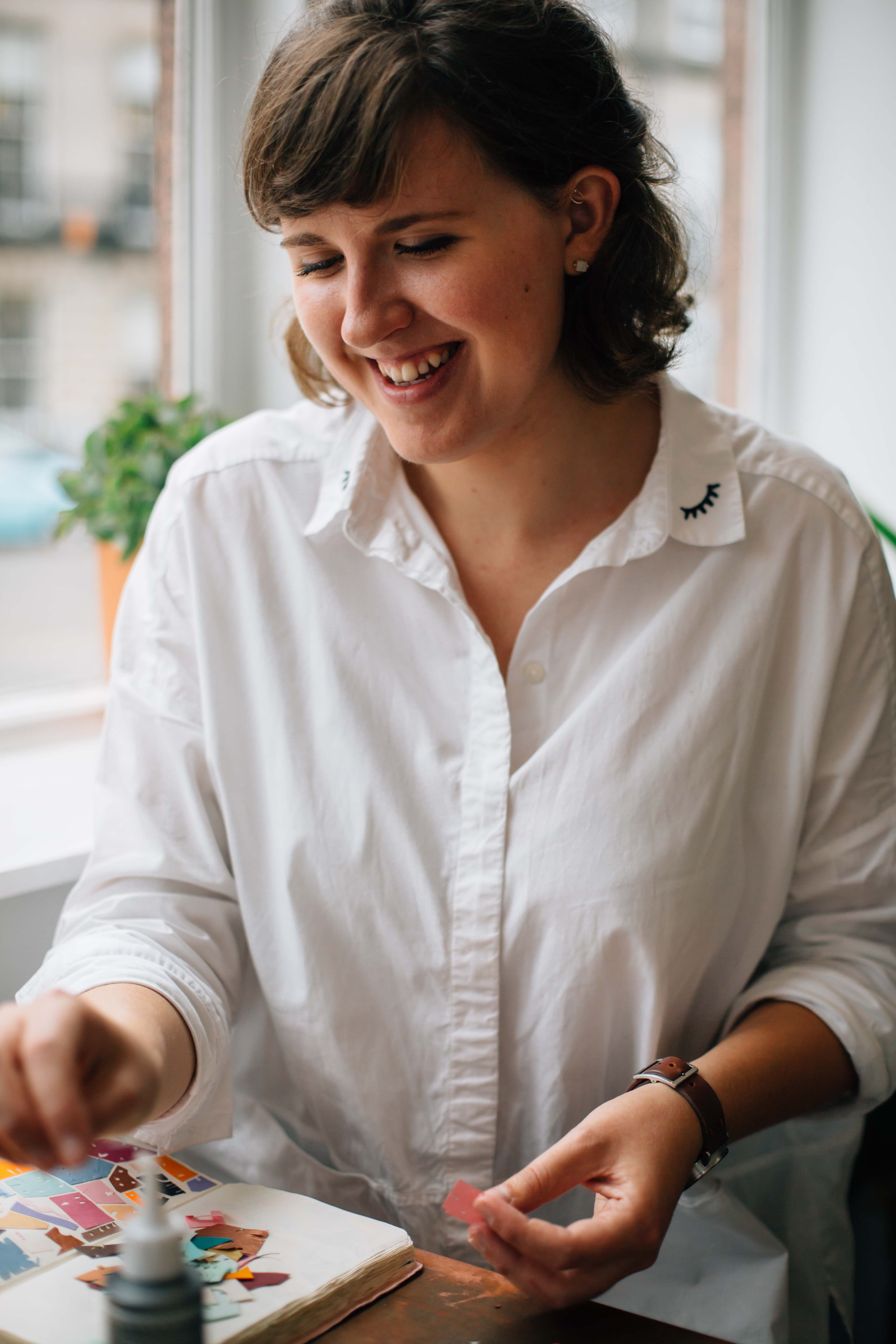 Self Portrait by Laura Sayers