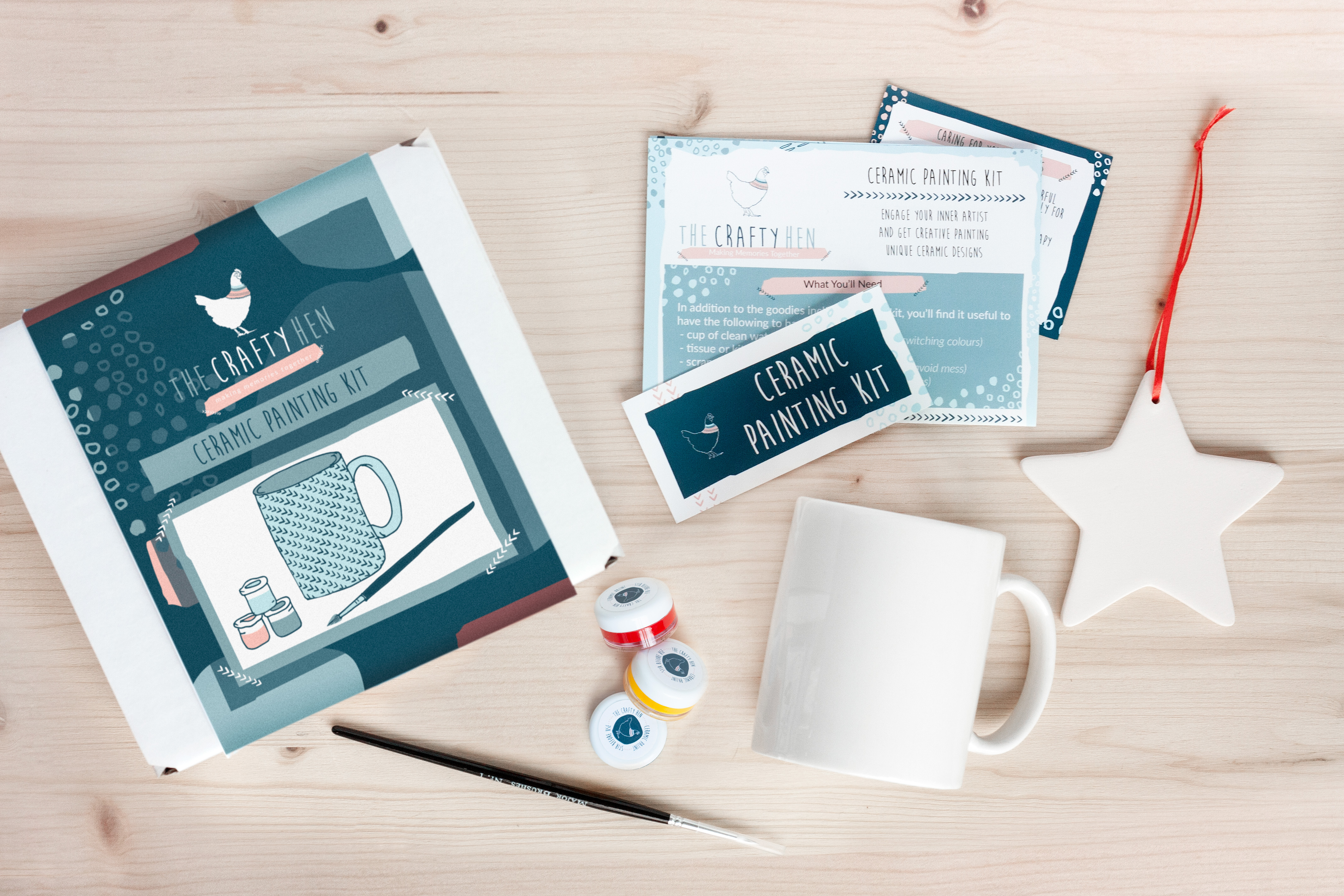 Ceramic Mug Painting Kit