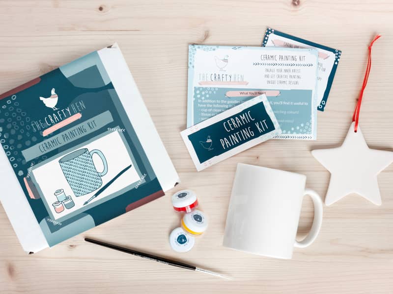 Ceramic Mug Painting Kit