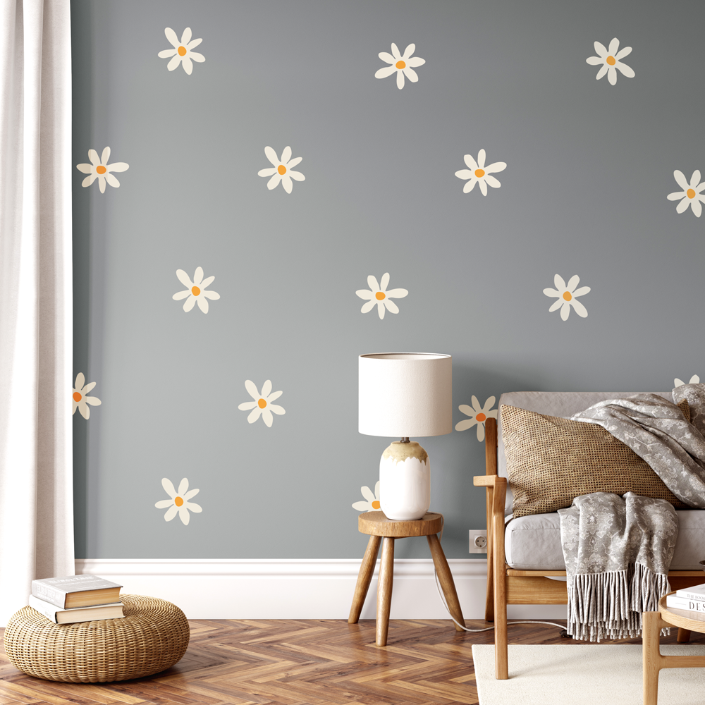 Mini Daisies Wall Sticker Set