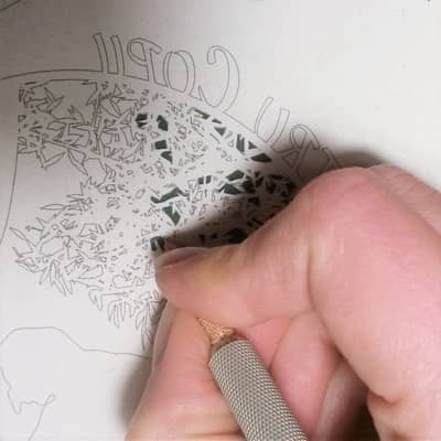 Papercut in progress
