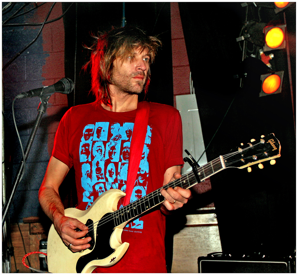 Evan Dando wearing Invisible Friend