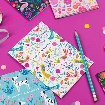 Patterned Birthday Cards