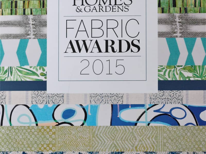 Homes and Gardens Magazine Fabric Design Awards