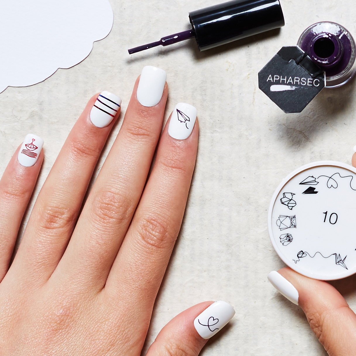 High quality stamp nail polish