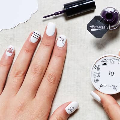 High quality stamp nail polish