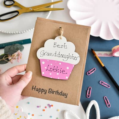 Personalised Wooden Keepsake Card