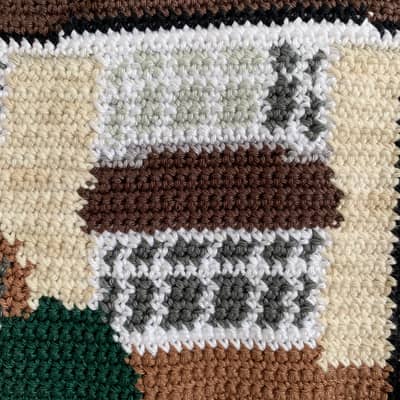 House portrait closeup