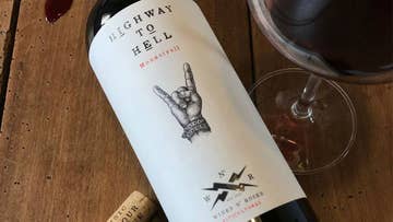 Highway to hell red wine image