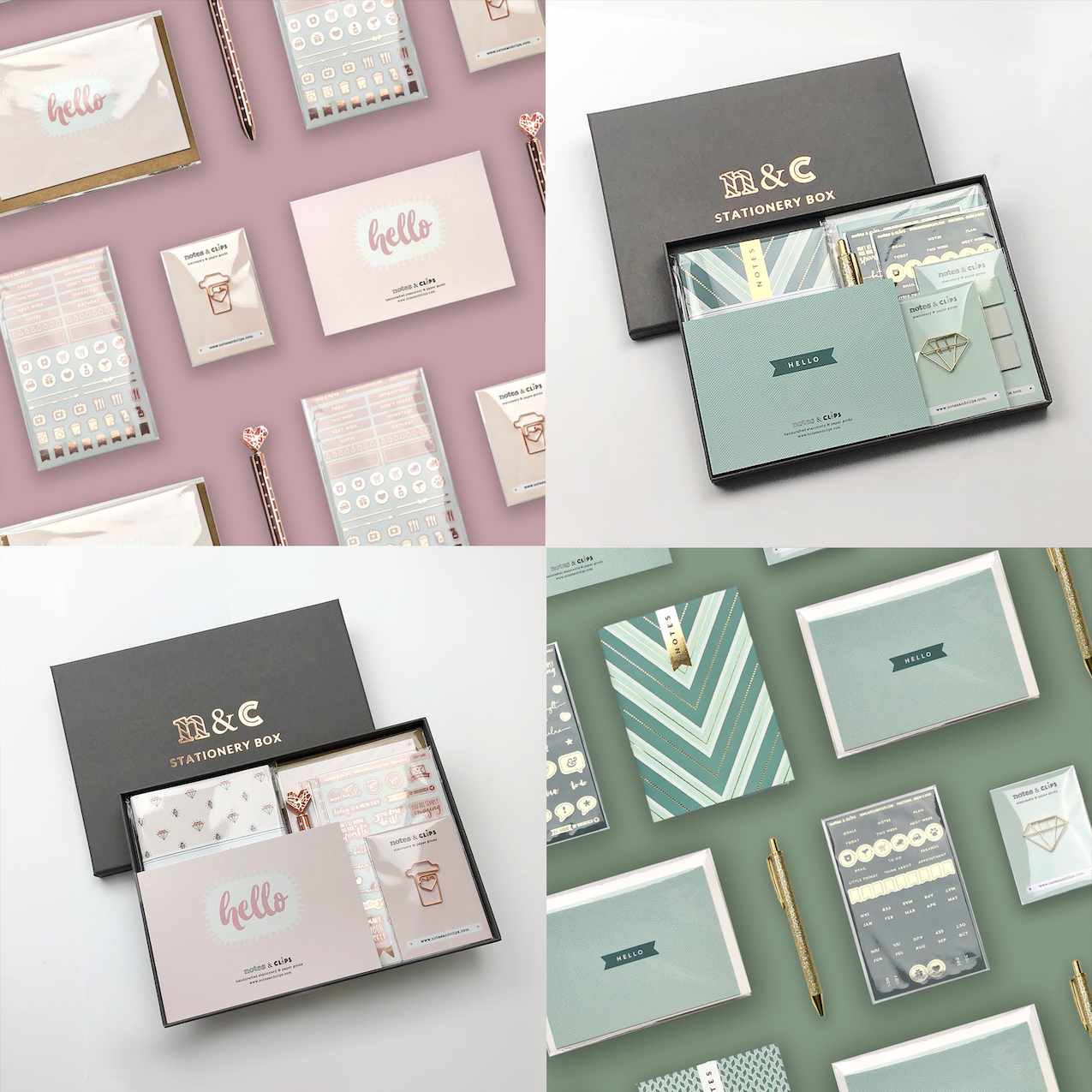 Premium Stationery Sets and Paper Goods