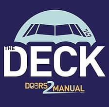 The Deck 747 logo